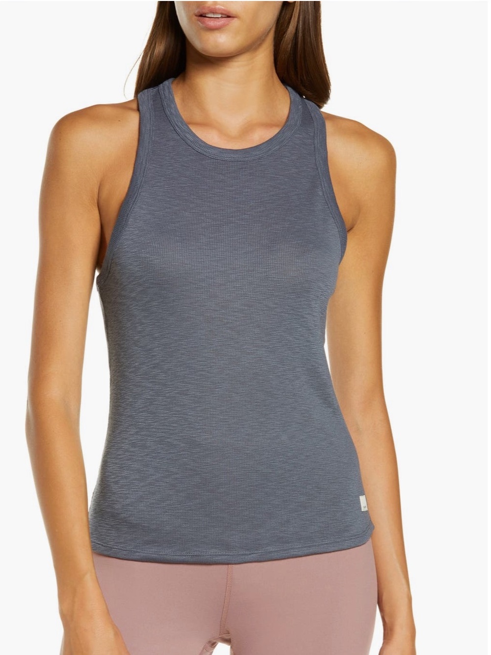 NWT Vuori Sunrise Razorback Tank in Azure